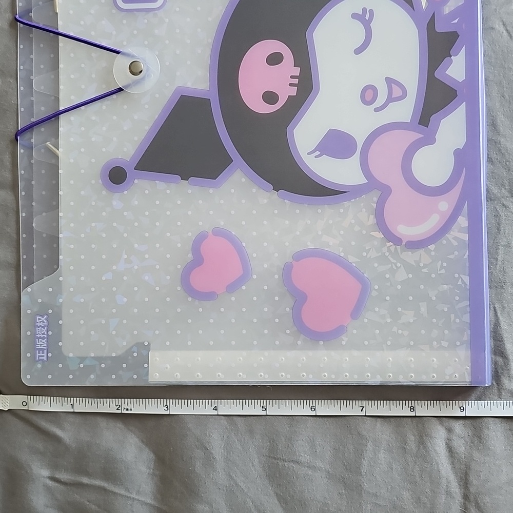 Kuromi Accordion File Folder - Picture 4 of 7